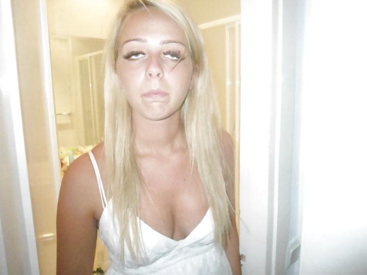 25P Dopey faced uk chav whore ALICE
