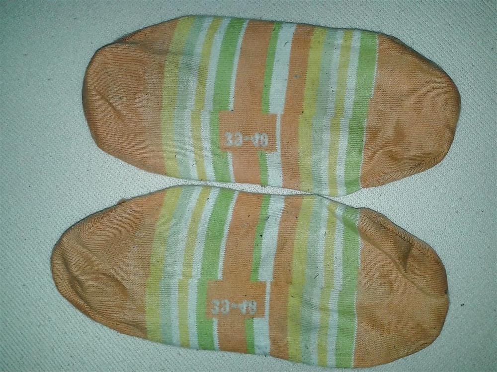 11P Cum on colleague socks