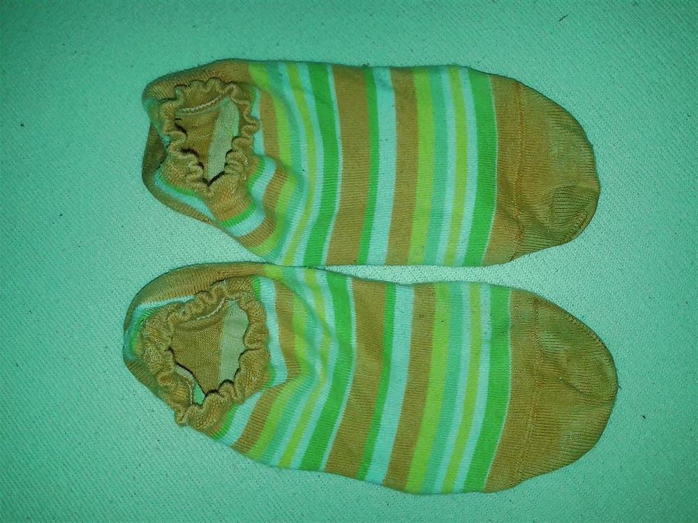 11P Cum on colleague socks
