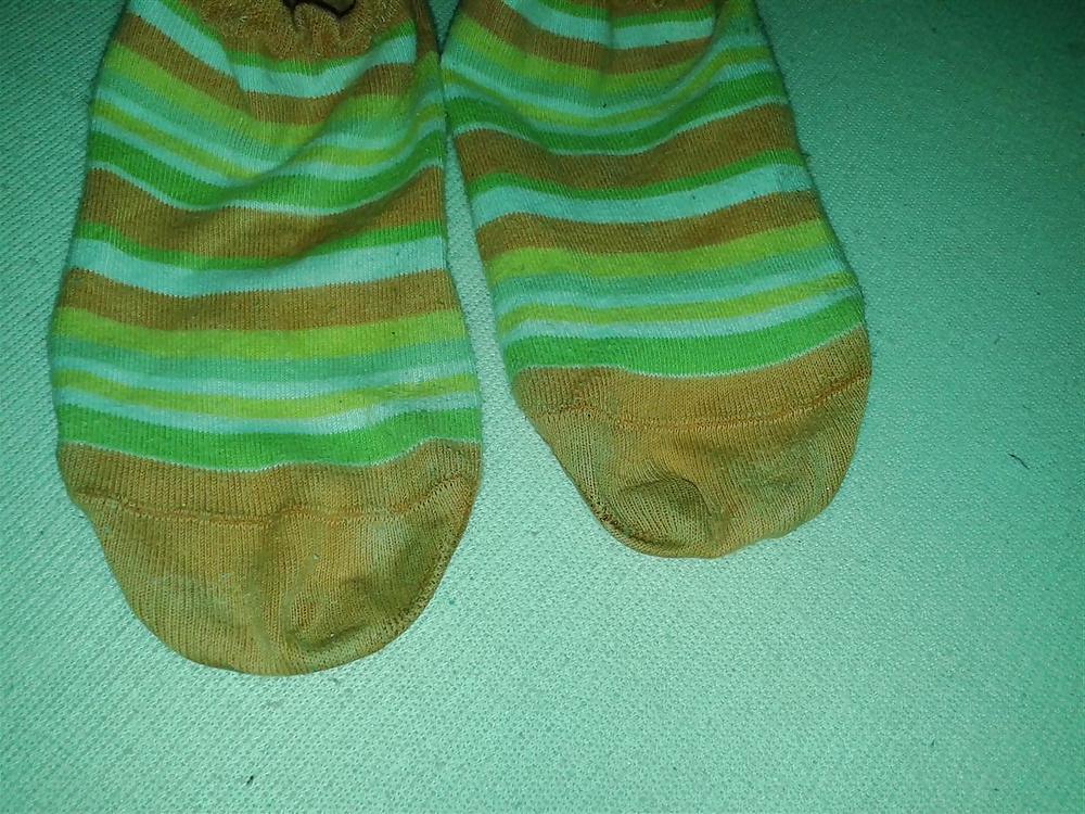 11P Cum on colleague socks