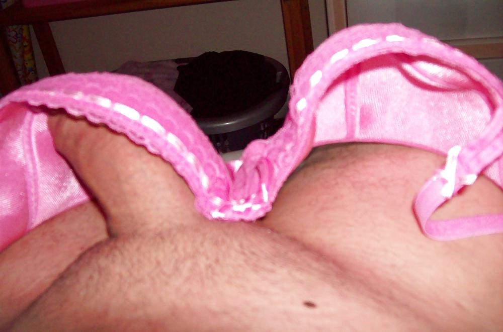 25P Raiding my ex-wife's cutie pink bra and panties