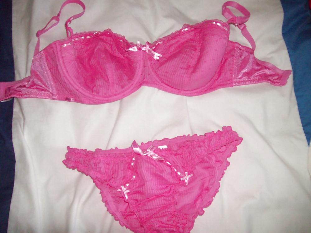 25P Raiding my ex-wife's cutie pink bra and panties