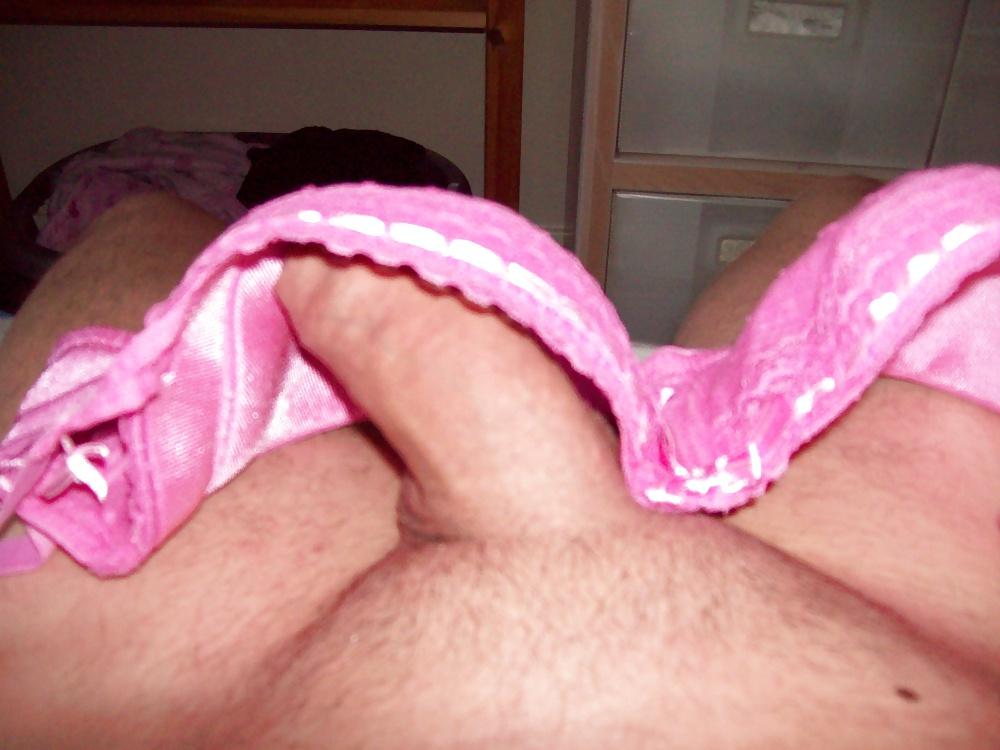 25P Raiding my ex-wife's cutie pink bra and panties
