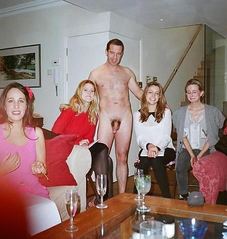 13P Women and cock 13 - Real CFNM party