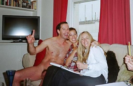 13P Women and cock 13 - Real CFNM party