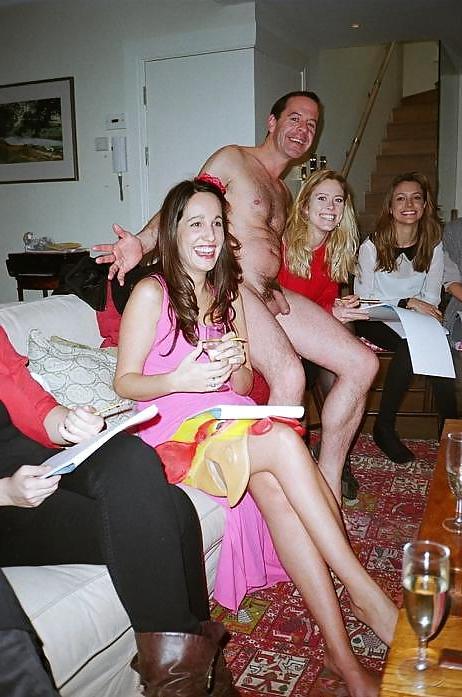 13P Women and cock 13 - Real CFNM party