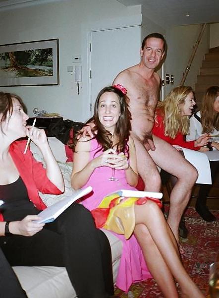 13P Women and cock 13 - Real CFNM party