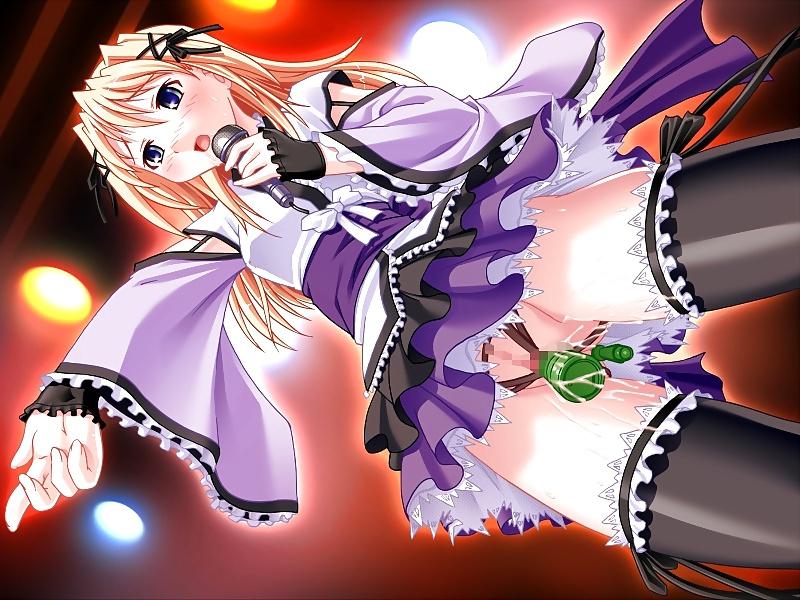 21P Anime Girls Hidden Dildo