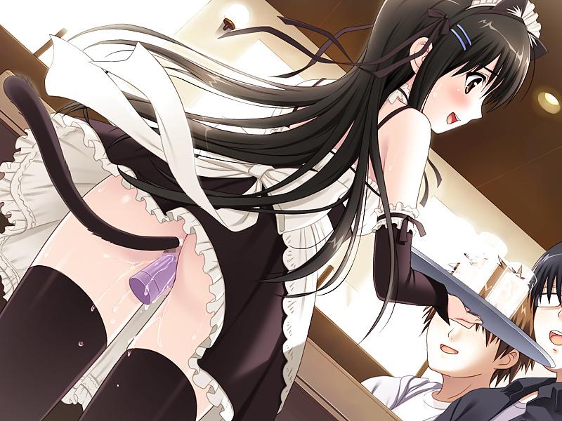 21P Anime Girls Hidden Dildo