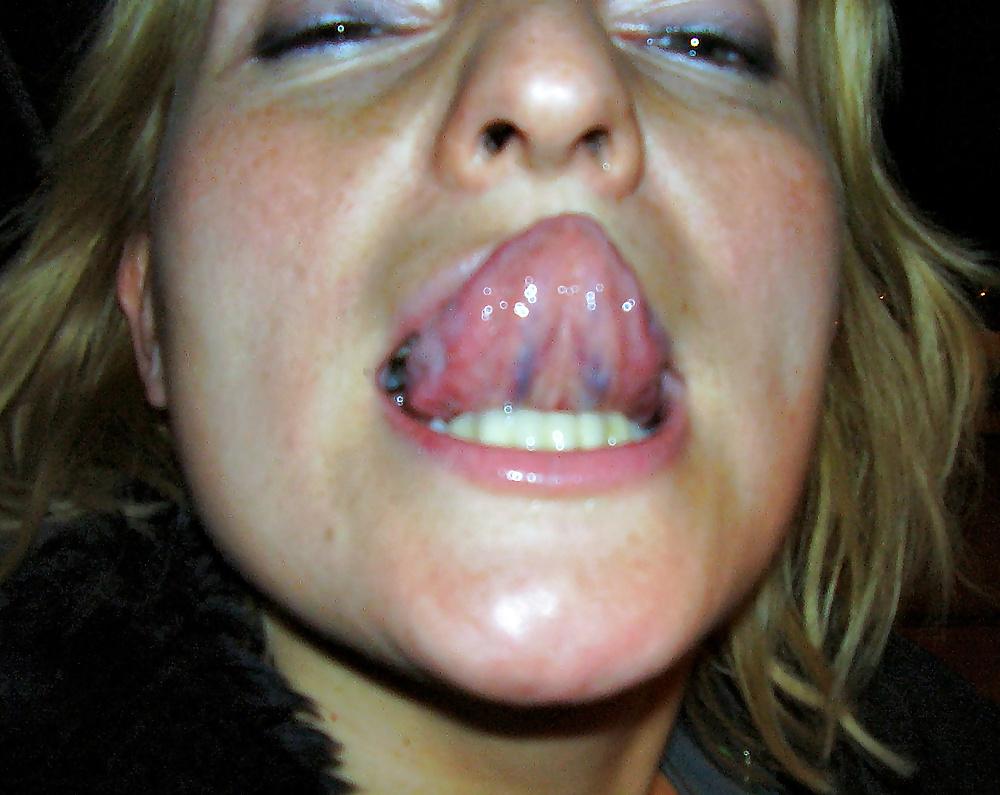 14P Cum on this Long Tongue
