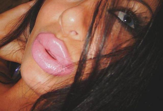 25P Fake tits,lips,sex object girls made for making dicks cum