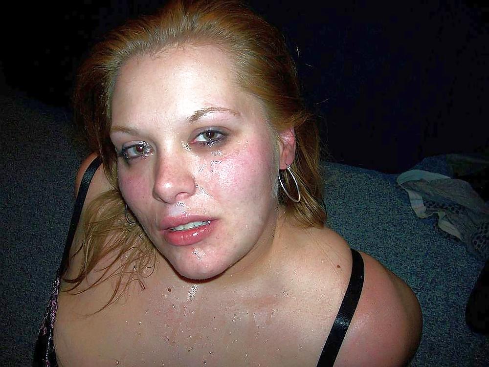 18P Amateur facial cumshots