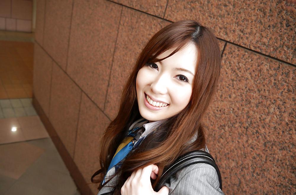 25P Japanese secretary fucked at work