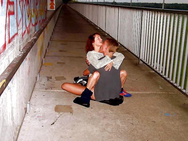 7P CUCK WIFE LENE fucked by a stranger outdoors