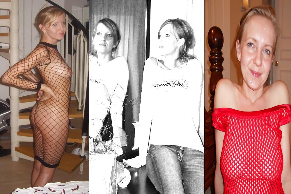 25P Cumslut wife dressed undressed