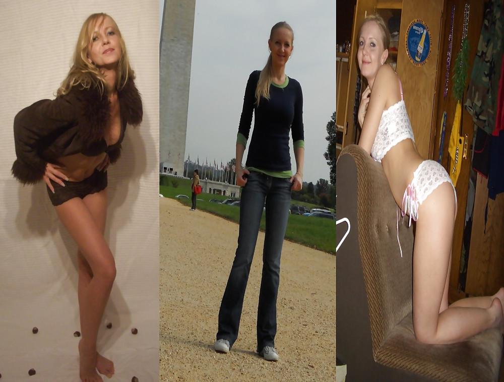 25P Cumslut wife dressed undressed