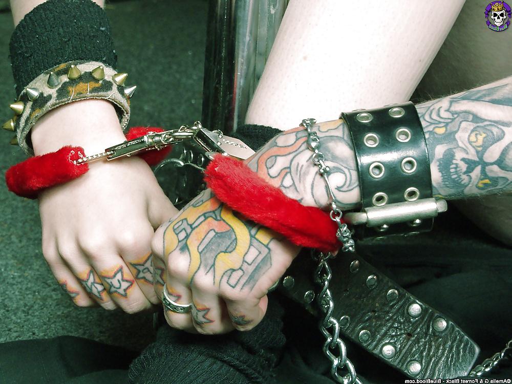 16P Rachel Stripped And Chained