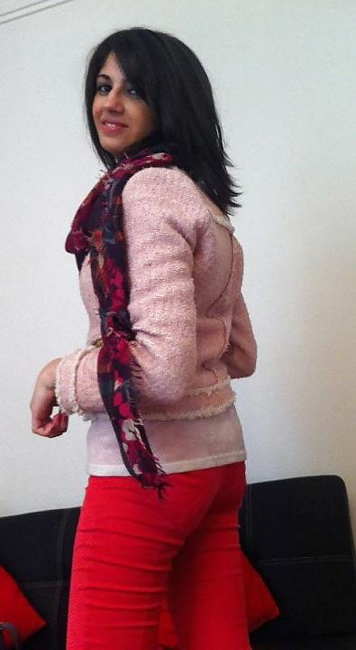 8P Malika Morocco Girl Cum On Her