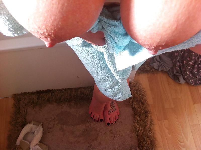 13P Bath time give my tits a good moisterize too