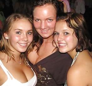 25P Danish teens-69-70-party cleavage braces bra panties