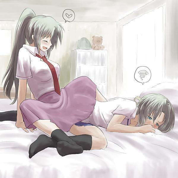 25P Pure Lesbian Anime-Manga-Hentai Volume 7: Tribadism.