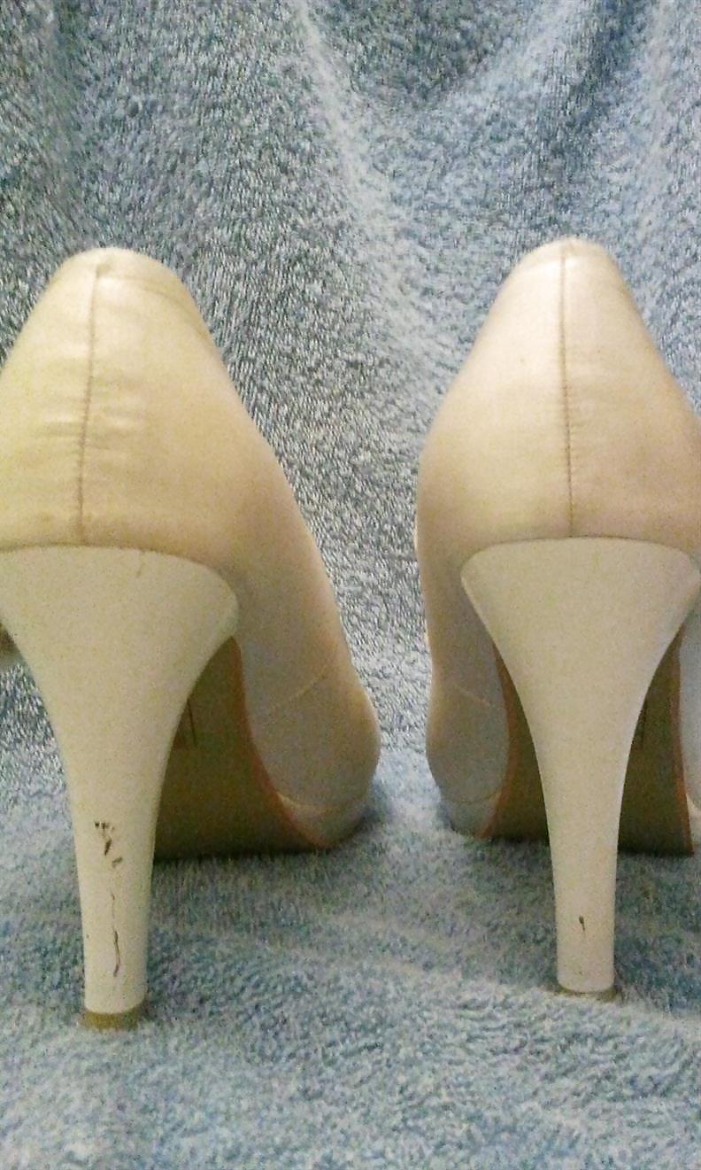 5P Cum on cousin shoes! 