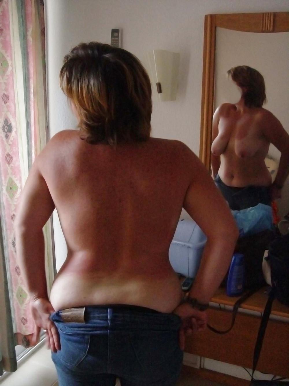 4P My lovely wife tits and ass tease