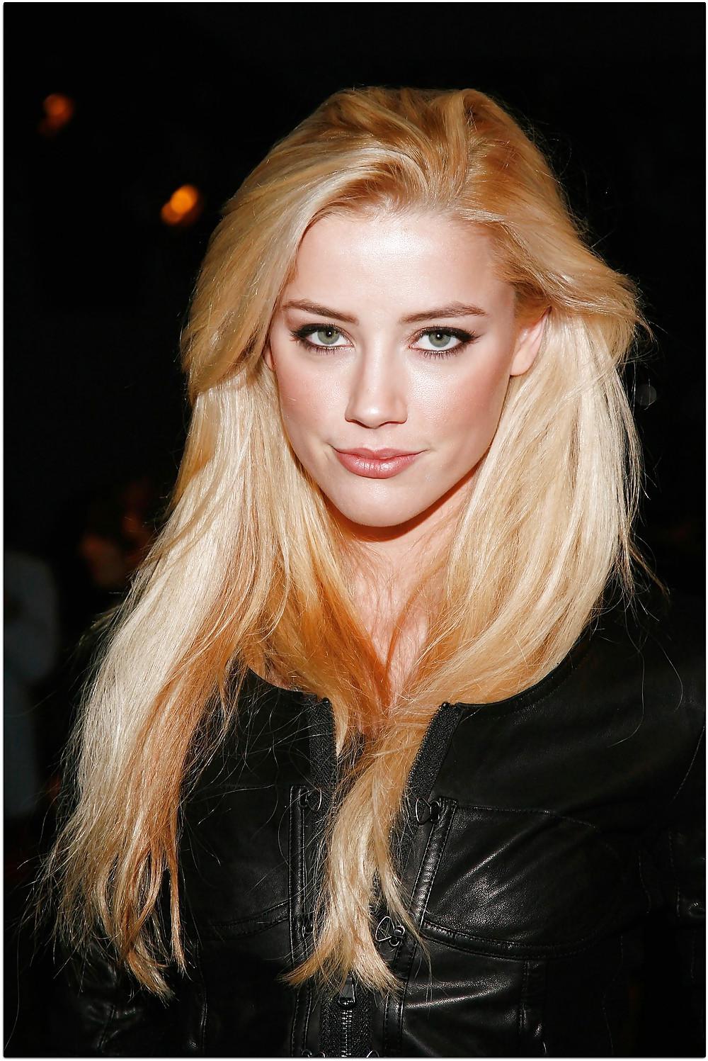 18P Amber Heard - Face Made For Sucking Cock