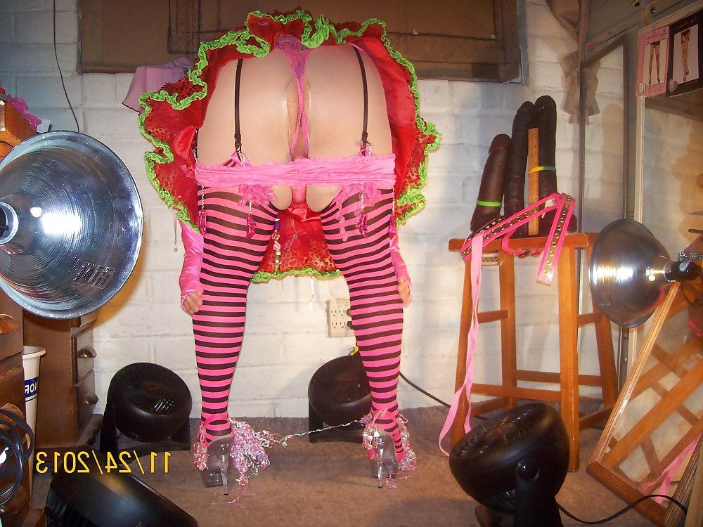21P Tgirl BBC slut in slutty outfit requested by Black Daddy Jay