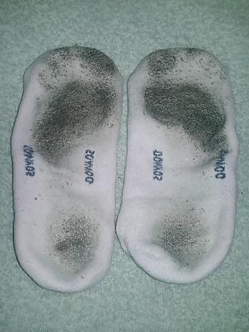 5P Cum on dirty socks