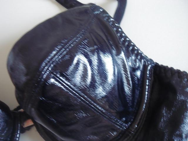 25P PVC bra,garter belts