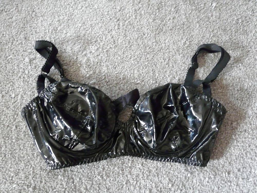 25P PVC bra,garter belts