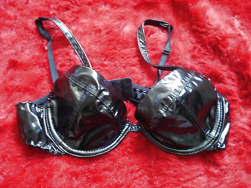 25P PVC bra,garter belts