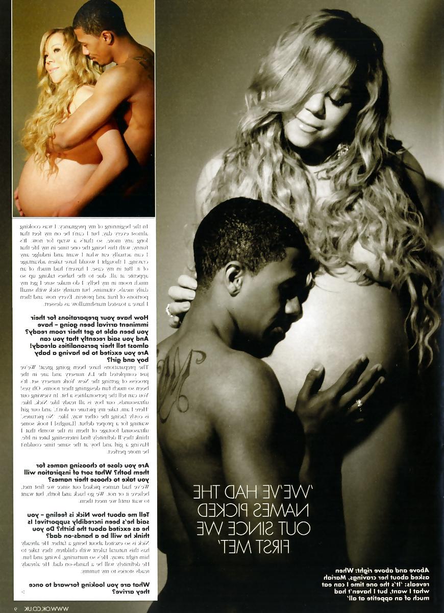9P MARIAH CAREY - Naked & Pregnant !!! - londonlad