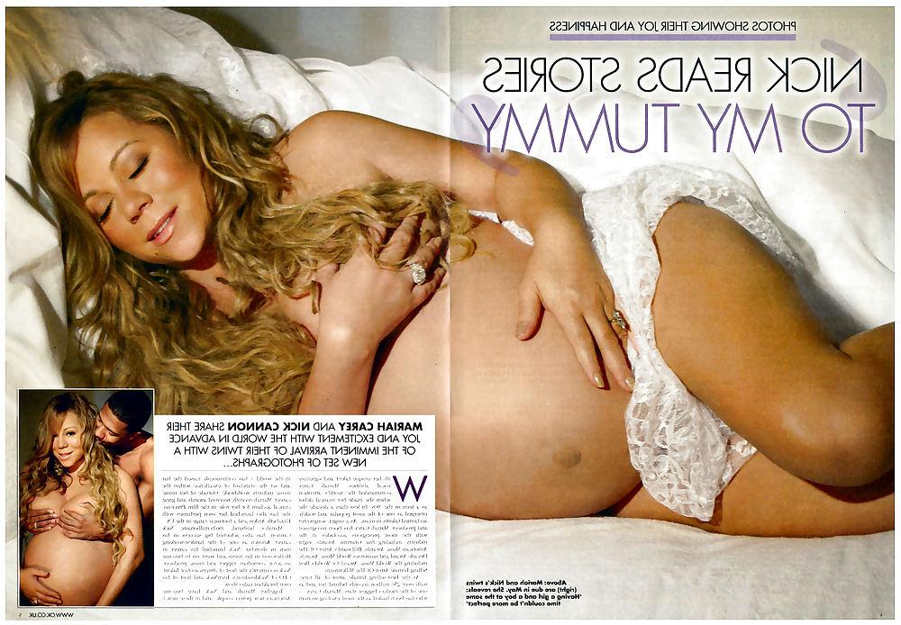 9P MARIAH CAREY - Naked & Pregnant !!! - londonlad
