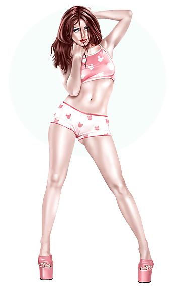 25P Anime-Cartoons Sexy Pics
