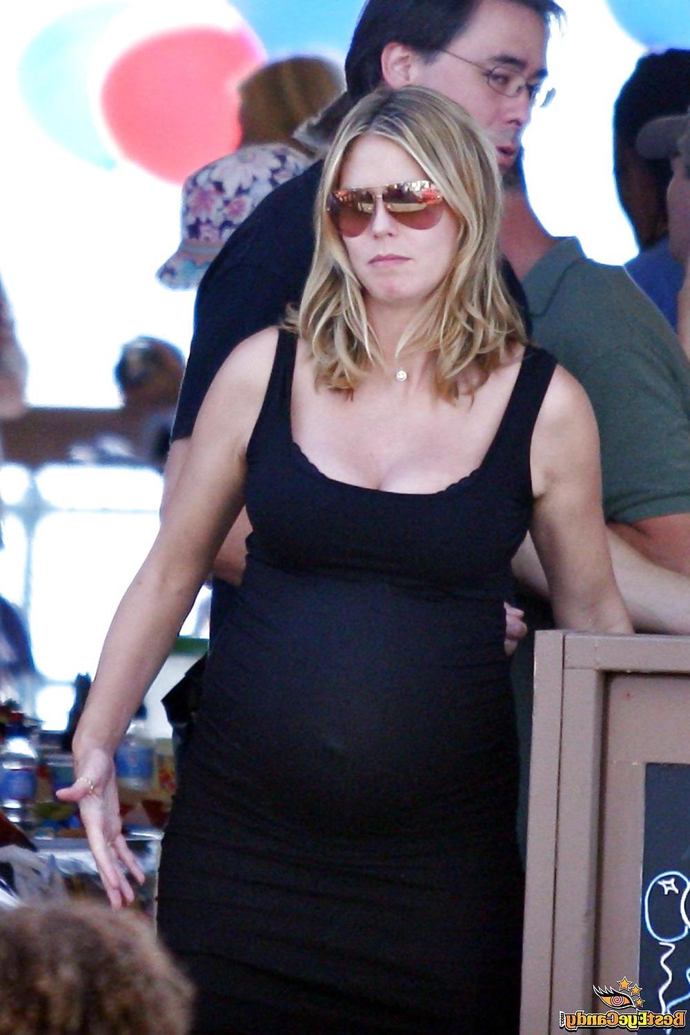 6P Heidi Klum pregnant 