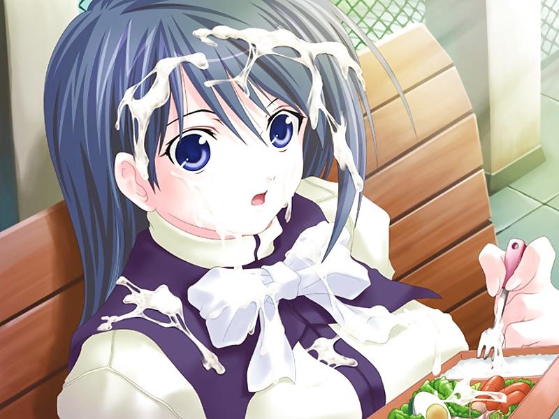 25P Anime Special Eating Food Cum 2