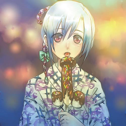 25P Anime Special Eating Food Cum 2