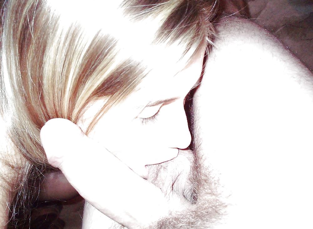 15P Blonde Loves Cock