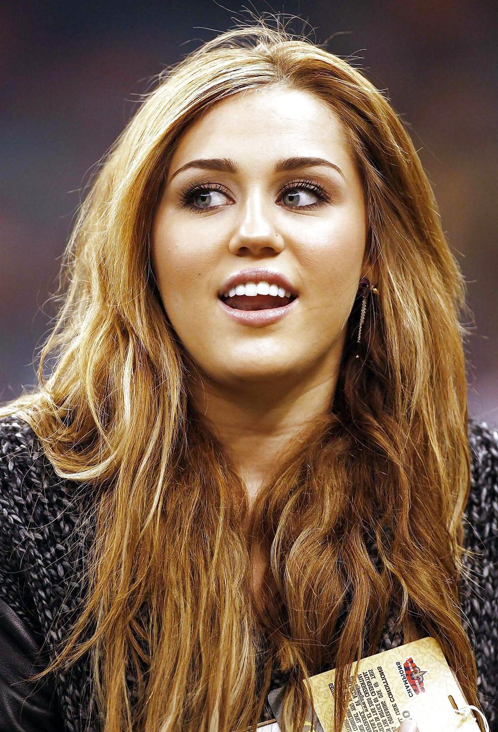 7P Cum on miley cyrus
