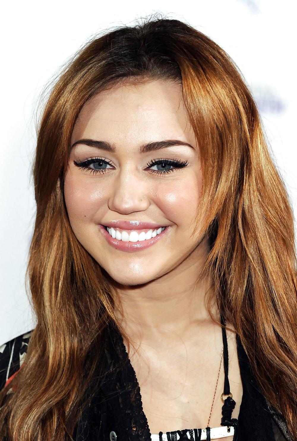 7P Cum on miley cyrus