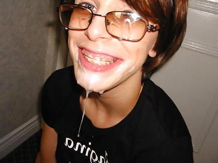 23P Cum on braces (Camaster)