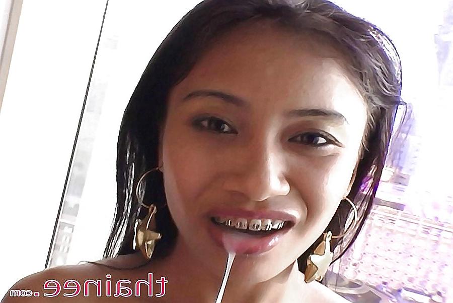 23P Cum on braces (Camaster)