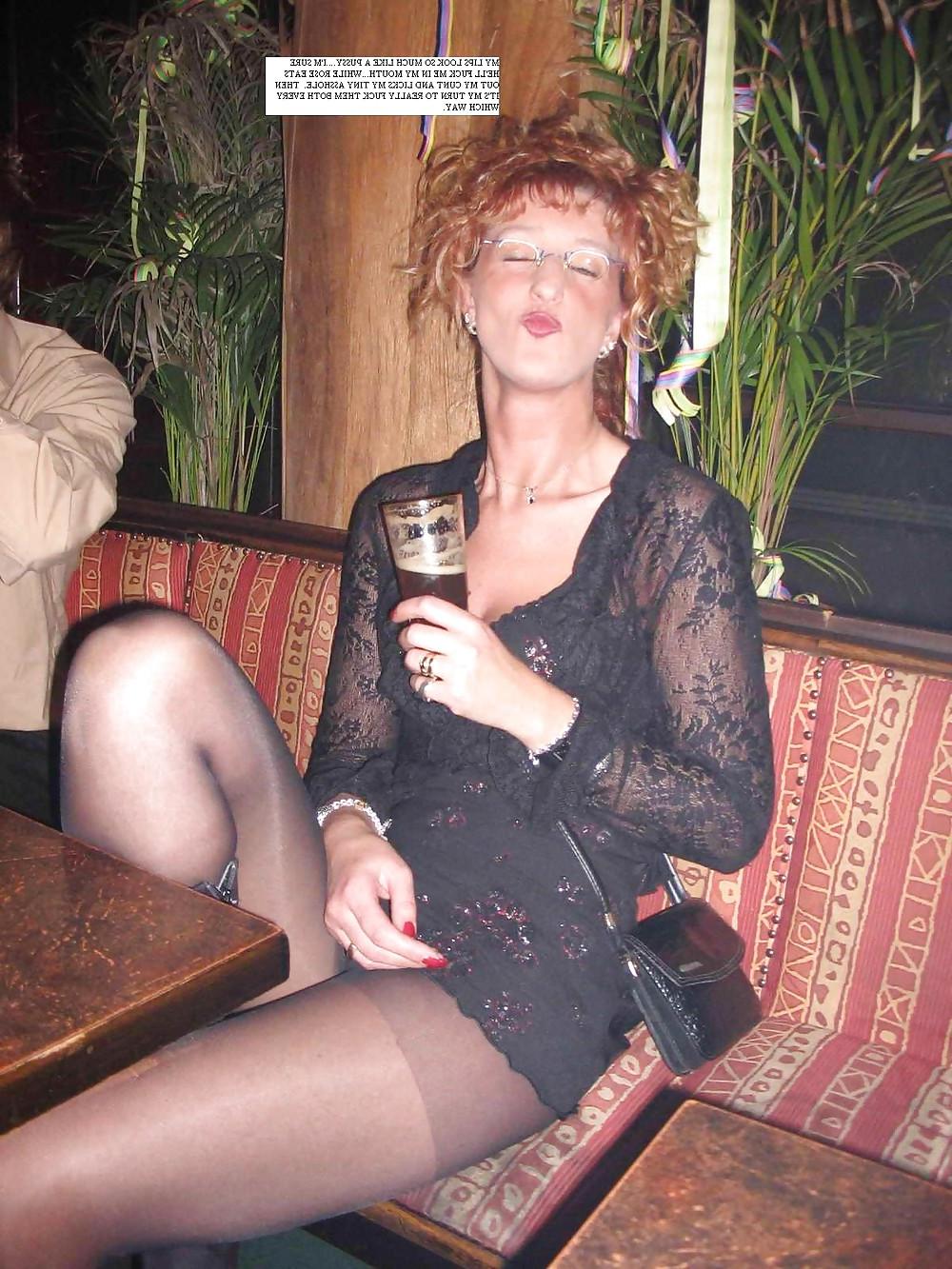 19P NYLON SLUTS CAME TO OUR BAR FOR SEX AND MORE #2