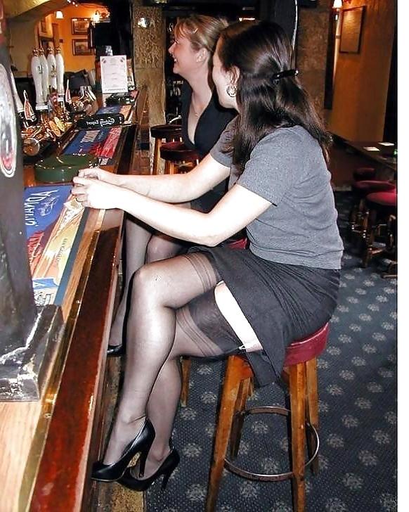 19P NYLON SLUTS CAME TO OUR BAR FOR SEX AND MORE #2