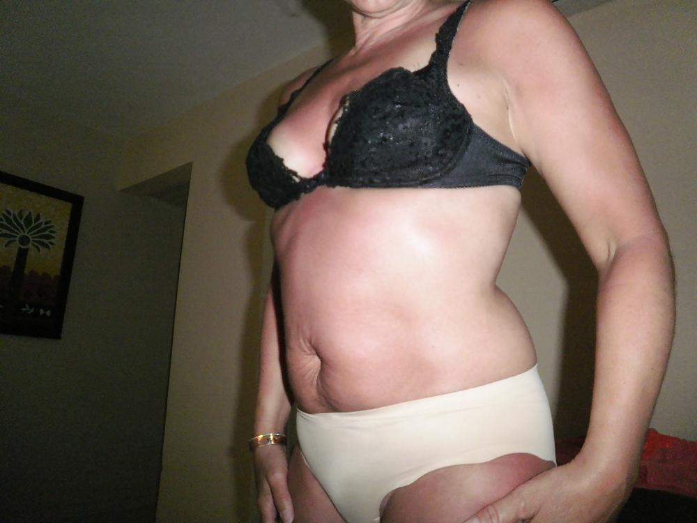 25P Her breasts in bra