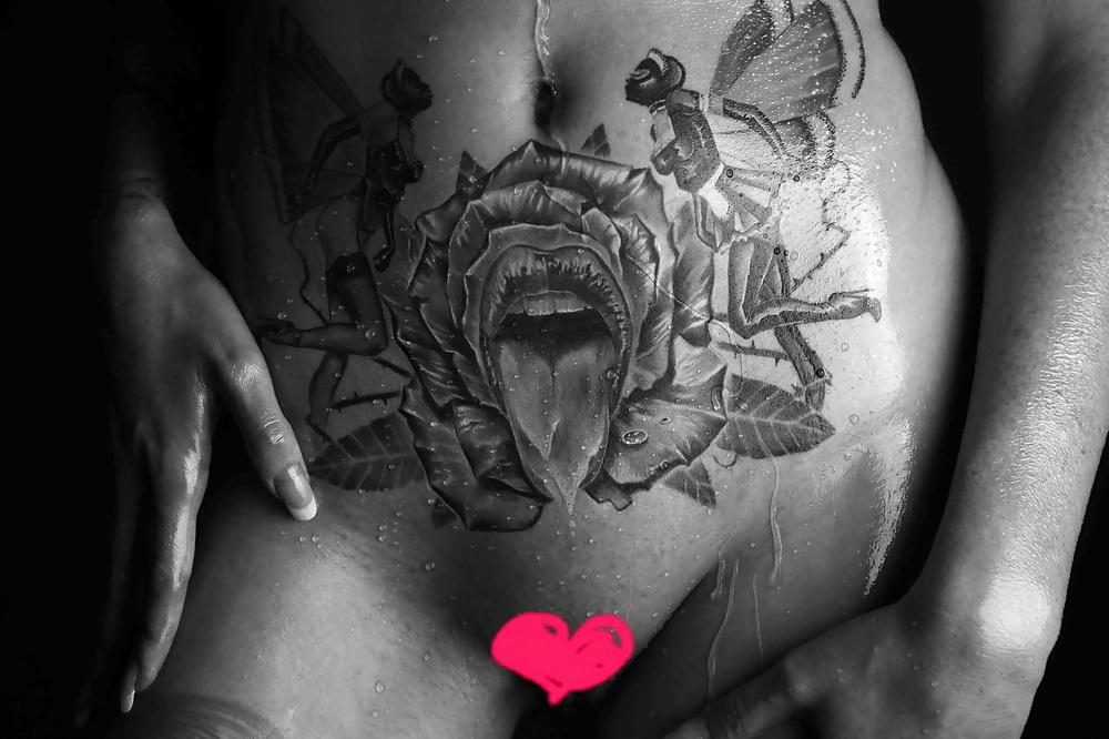 25P Russian punk and tattoed girlfriend - Dasha