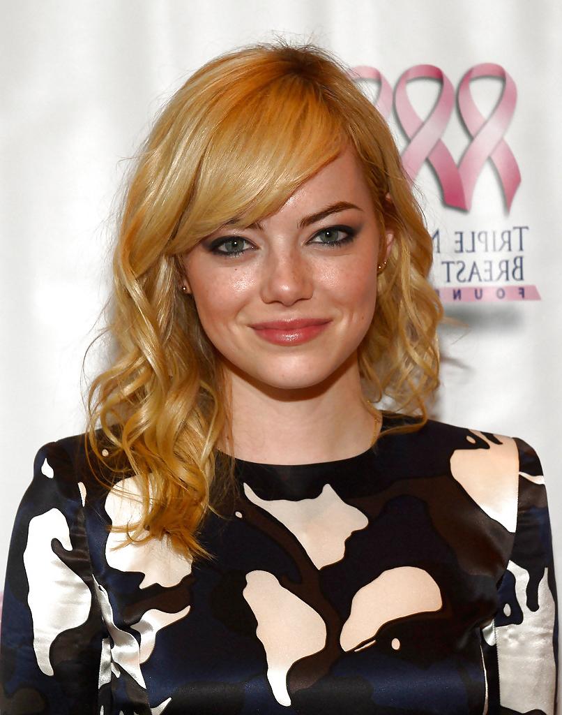 22P Emma Stone (Beautiful Cum Face)