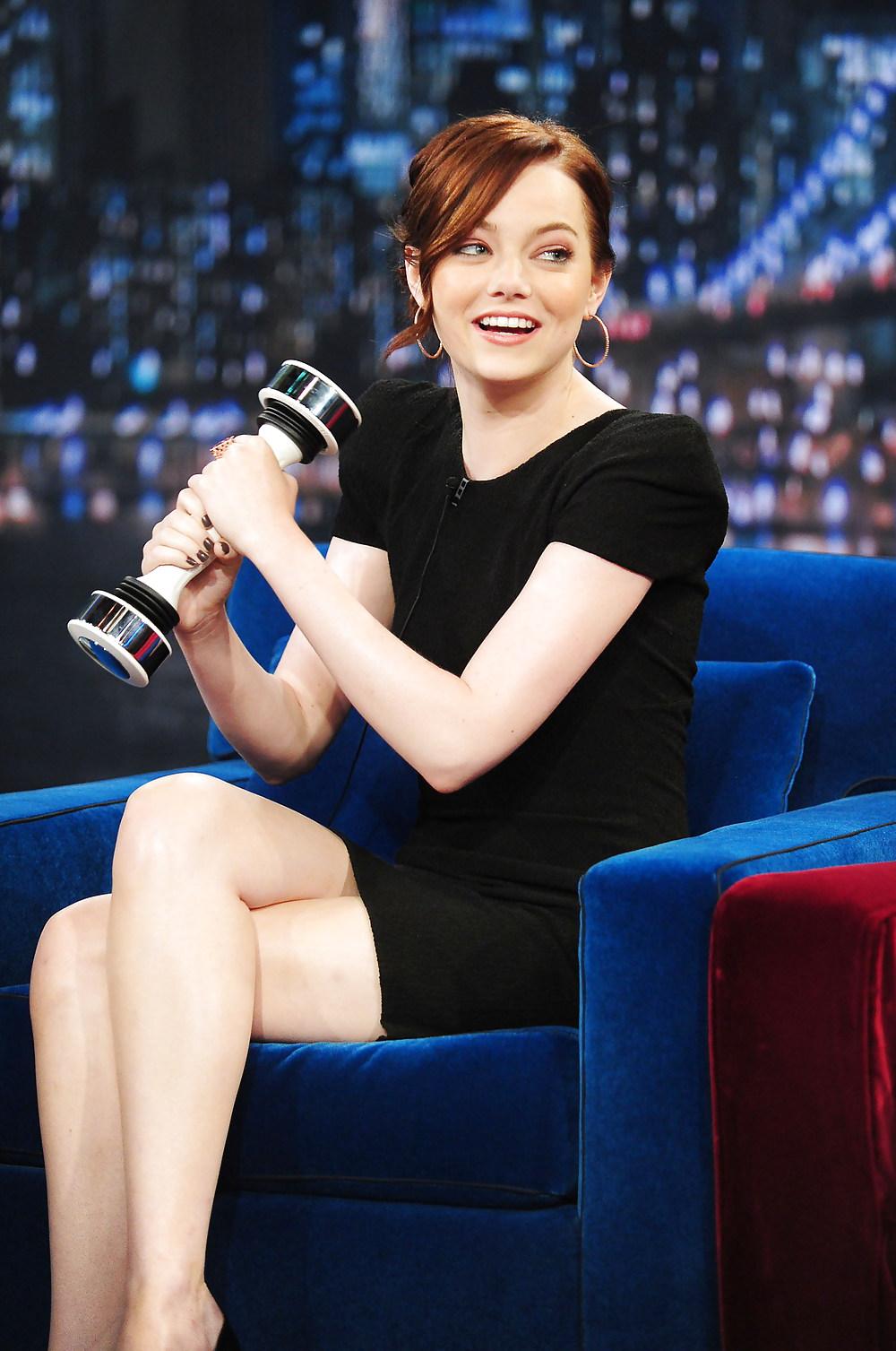 22P Emma Stone (Beautiful Cum Face)
